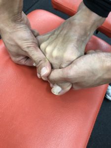 足裏が辛い方へ!